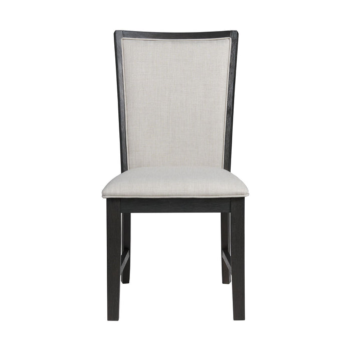 Grady - Dining Slat Back Side Chair (Set of 2) - Black – Chair Sets by Elements International at Furniture Wholesale Plus , Nashville furniture store
