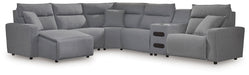 ModMax II - Salt And Pepper - Reclining Sectional – Reclining Sectionals by Signature Design by Ashley® at Furniture Wholesale Plus , Nashville furniture store