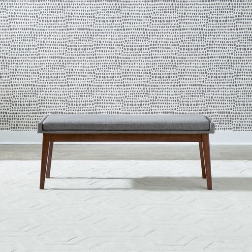 Space Savers - Dining Bench - Walnut – Upholstered Benches by Liberty Furniture at Furniture Wholesale Plus , Nashville furniture store