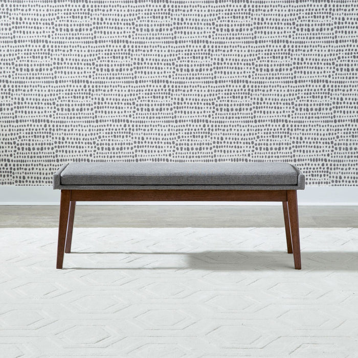Space Savers - Dining Bench - Walnut – Upholstered Benches by Liberty Furniture at Furniture Wholesale Plus , Nashville furniture store