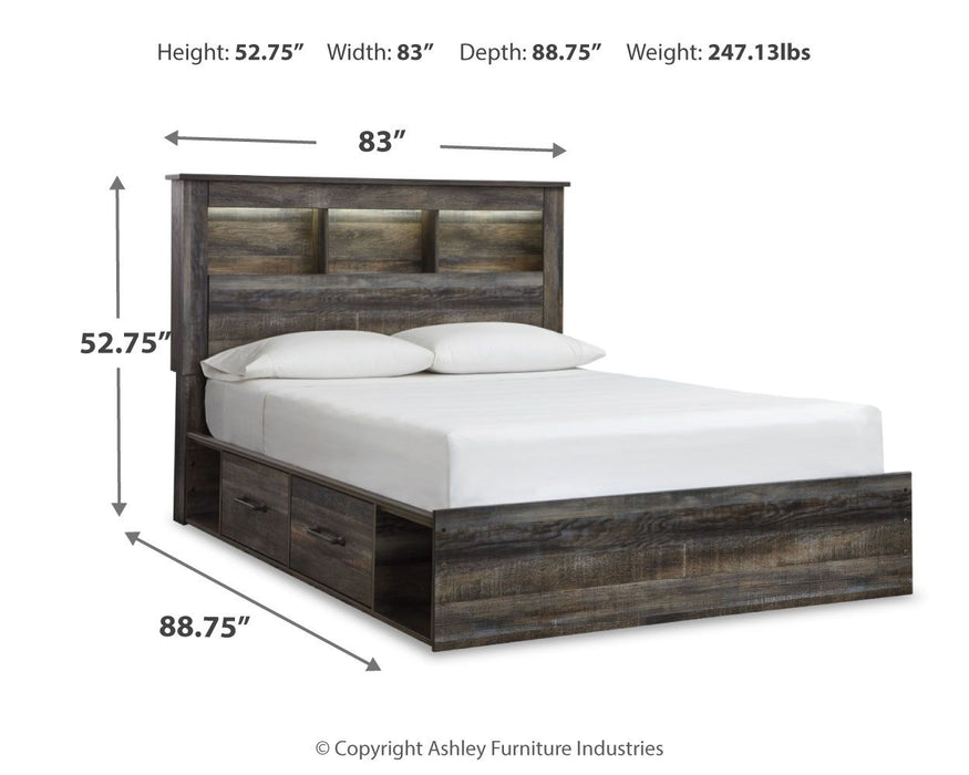 Drystan - Panel Bookcase Bed – Panel Beds by Signature Design by Ashley® at Furniture Wholesale Plus , Nashville furniture store