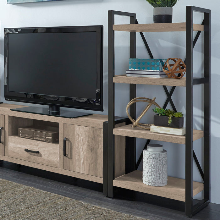 Sun Valley - Pier Unit With Faux Metal - Sandstone – Piers by Liberty Furniture at Furniture Wholesale Plus , Nashville furniture store