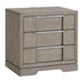 Kelis - 4 Piece Bedroom Set With Queen Panel Bed And LED - Gray – 4 Piece Bedroom Sets by Elements International at Furniture Wholesale Plus , Nashville furniture store