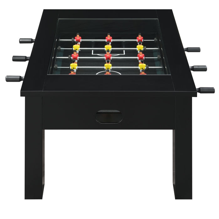Giga - Foosball Table (Ssg-110601) - Black – Foosball Tables by Elements International at Furniture Wholesale Plus , Nashville furniture store