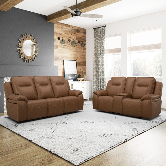 Callihan - Sofa Set – Reclining Sofas & Loveseats by Liberty Furniture at Furniture Wholesale Plus , Nashville furniture store
