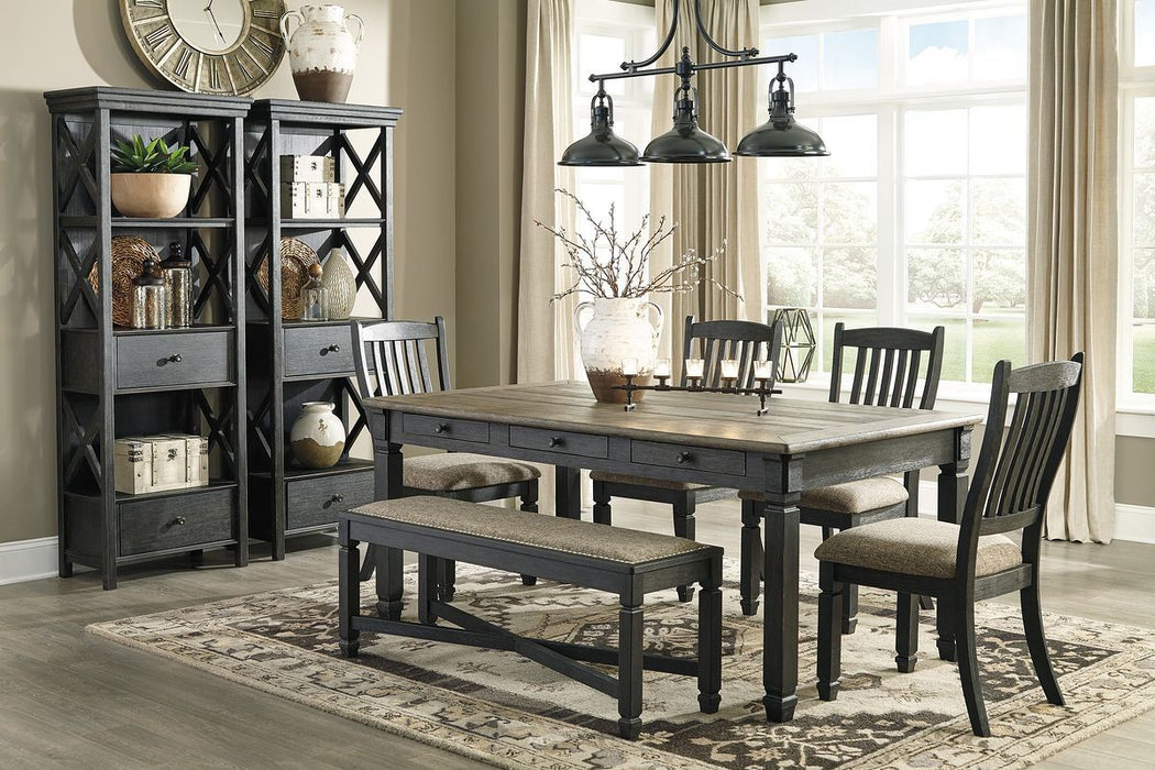 Tyler Creek - Dining Table Set – 6 Piece Dining Room Sets by Signature Design by Ashley® at Furniture Wholesale Plus , Nashville furniture store