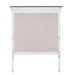 Allyson Park - Crown Mirror - Wirebrushed White / Charcoal – Mirrors by Liberty Furniture at Furniture Wholesale Plus , Nashville furniture store