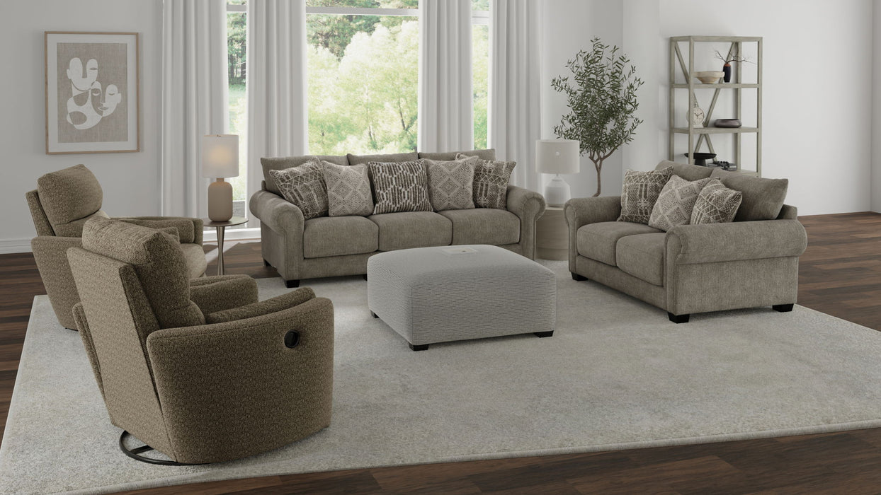 Barrett - Sofa - Stone – Stationary Sofas by Jackson at Furniture Wholesale Plus , Nashville furniture store