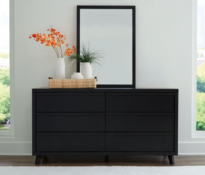 Danziar - Dresser And Mirror - Black – Dresser & Mirror by Signature Design by Ashley® at Furniture Wholesale Plus , Nashville furniture store