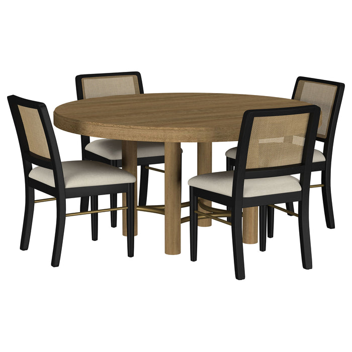 Arini - Round Table Set – 5 Piece Dining Room Sets by Coaster Fine Furniture at Furniture Wholesale Plus , Nashville furniture store