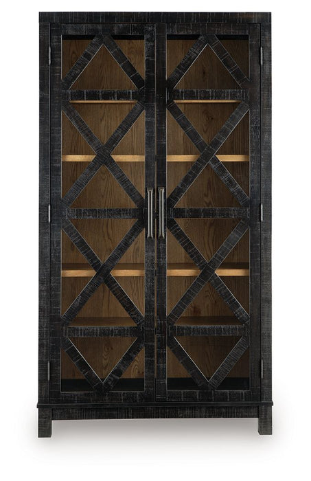 Christop - Accent Cabinet - Black / Brown – Accent Cabinets by Signature Design by Ashley® at Furniture Wholesale Plus , Nashville furniture store