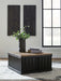 Rylandyn - Lift Top Cocktail Table - Black / Light Brown – Cocktail Tables by Signature Design by Ashley® at Furniture Wholesale Plus , Nashville furniture store