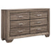 Kauffman - 6-Drawer Dresser – Dressers by CoasterEveryday at Furniture Wholesale Plus , Nashville furniture store