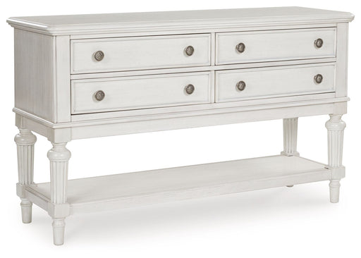 Montelaine - Antique White - Dining Room Server - Premium Servers from Benchcraft® - Just $728! Shop now at Furniture Wholesale Plus  We are the best furniture store in Nashville, Hendersonville, Goodlettsville, Madison, Antioch, Mount Juliet, Lebanon, Gallatin, Springfield, Murfreesboro, Franklin, Brentwood
