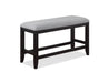 Frey - Counter Height Bench - Black – Counter Benches by Crown Mark at Furniture Wholesale Plus , Nashville furniture store