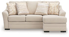 Lango - Sofa Chaise - Jute – Stationary Sofas by Benchcraft® at Furniture Wholesale Plus , Nashville furniture store