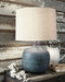 Malthace - Metal Table Lamp  - Patina – Table Lamps by Signature Design by Ashley® at Furniture Wholesale Plus , Nashville furniture store
