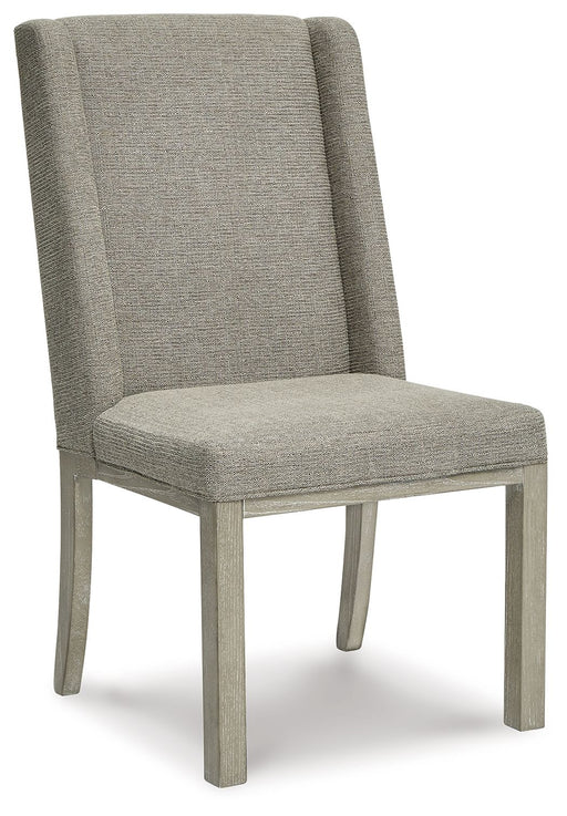 Fawnburg - Dining UPH Side Chair (Set of 2) - Gray – Chair Sets by Millennium® by Ashley at Furniture Wholesale Plus , Nashville furniture store