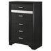 Miranda - 5-Drawer Bedroom Chest – Accent Chests by CoasterEveryday at Furniture Wholesale Plus , Nashville furniture store