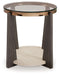 Frazwa - Round End Table - Multi – End Tables by Signature Design by Ashley® at Furniture Wholesale Plus , Nashville furniture store