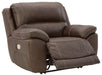 Dunleith - Zero Wall Recliner w/PWR HDRST - Chocolate – Reclining Chairs by Signature Design by Ashley® at Furniture Wholesale Plus , Nashville furniture store