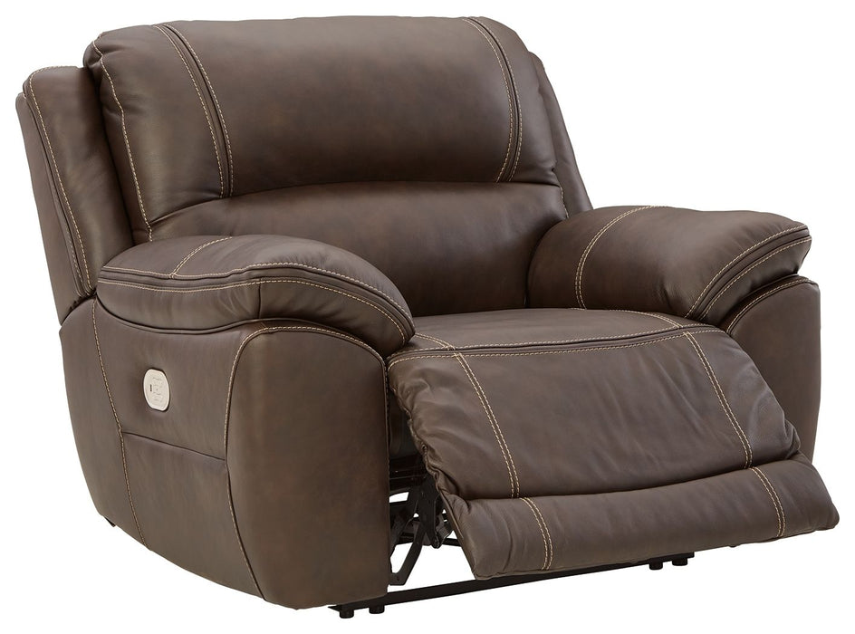 Dunleith - Zero Wall Recliner w/PWR HDRST - Chocolate – Reclining Chairs by Signature Design by Ashley® at Furniture Wholesale Plus , Nashville furniture store