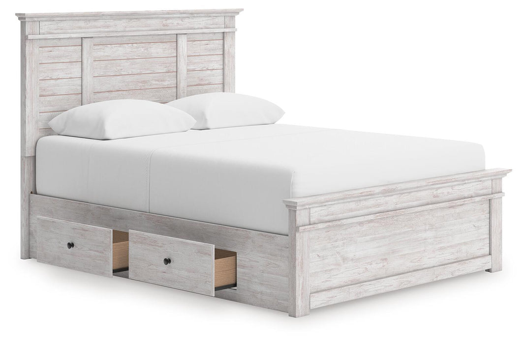 Makidern - Panel Storage Bed – Storage Beds by Signature Design by Ashley® at Furniture Wholesale Plus , Nashville furniture store