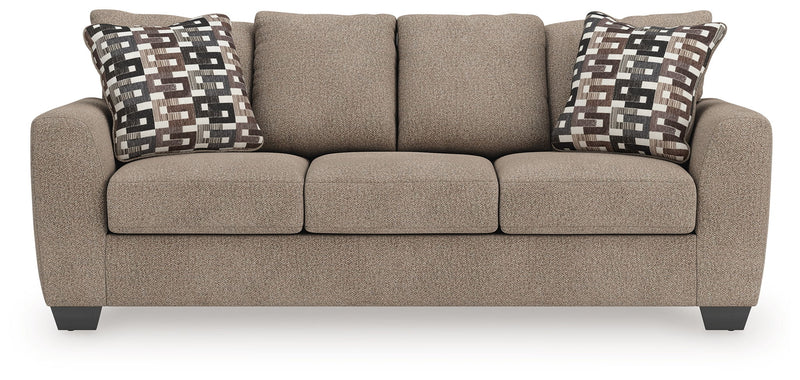Triston-Peaks - Sofa - Suede – Stationary Sofas by Benchcraft® at Furniture Wholesale Plus , Nashville furniture store
