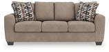 Triston-Peaks - Sofa - Suede – Stationary Sofas by Benchcraft® at Furniture Wholesale Plus , Nashville furniture store