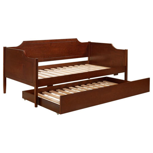 Redding - Wood Twin Daybed With Trundle - Cherry – Daybeds by Coaster Fine Furniture at Furniture Wholesale Plus , Nashville furniture store