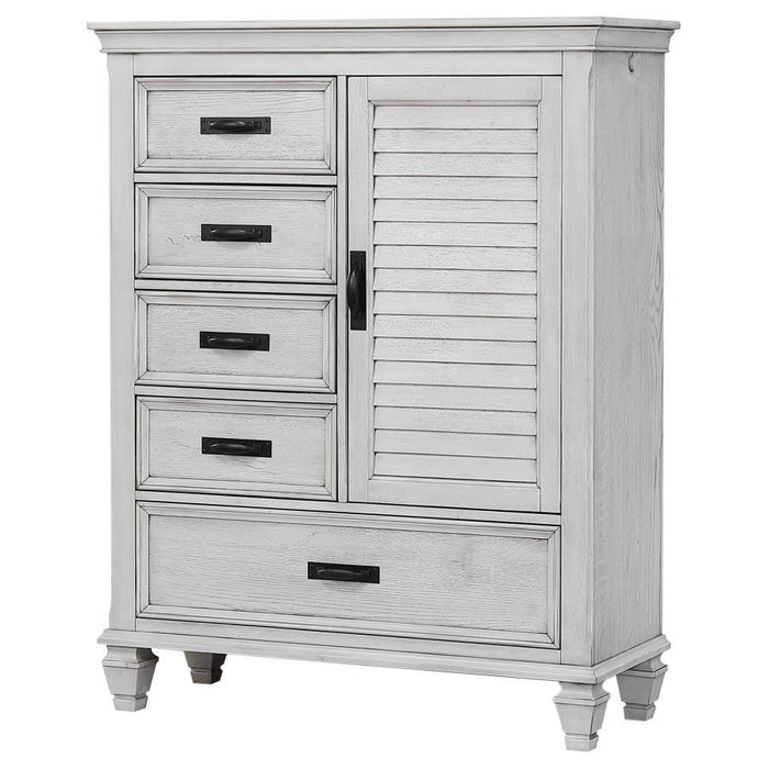 Franco - 5-Drawer Door Chest – Door Chests by CoasterEssence at Furniture Wholesale Plus , Nashville furniture store