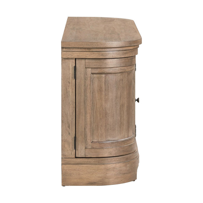 Haven Hills - 82'' TV Console - Camel Beige – TV Stands by Liberty Furniture at Furniture Wholesale Plus , Nashville furniture store