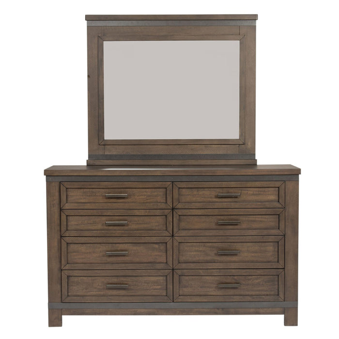 Thornwood Hills - Bookcase Bed, Dresser & Mirror – 3 Piece Bedroom Sets by Liberty Furniture at Furniture Wholesale Plus , Nashville furniture store