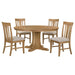 Hartville - Round Dining Table Set – 5 Piece Dining Room Sets by Coaster Fine Furniture at Furniture Wholesale Plus , Nashville furniture store