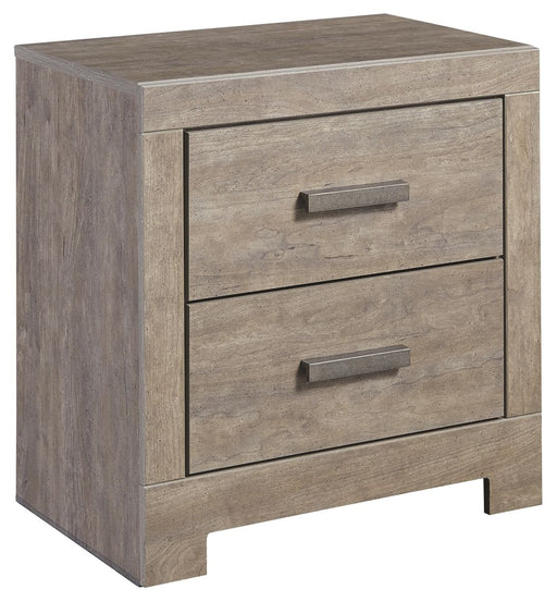 Culverbach - Gray - Two Drawer Night Stand - Premium Accent Nightstands from Signature Design by Ashley® - Just $228! Shop now at Furniture Wholesale Plus  We are the best furniture store in Nashville, Hendersonville, Goodlettsville, Madison, Antioch, Mount Juliet, Lebanon, Gallatin, Springfield, Murfreesboro, Franklin, Brentwood