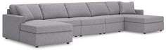 Modmax - Sectional - Granite – Stationary Sectionals by Signature Design by Ashley® at Furniture Wholesale Plus , Nashville furniture store