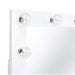 Jacey - Complete Vanity With Lightbulbs - Glossy White – Vanity Desks by Elements International at Furniture Wholesale Plus , Nashville furniture store