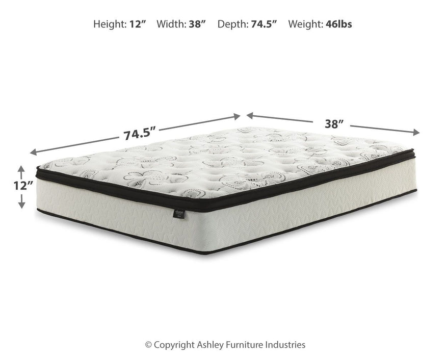 Chime 12 Inch Hybrid - Ultra Plush Hybrid Mattress – Hybrid Mattresses by Sierra Sleep® by Ashley at Furniture Wholesale Plus , Nashville furniture store