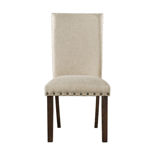 Jax - Upholstered Side Chair (Set of 2) - Cream – Chair Sets by Elements International at Furniture Wholesale Plus , Nashville furniture store