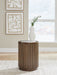 Hadonna - Round Table – End Tables by Signature Design by Ashley® at Furniture Wholesale Plus , Nashville furniture store
