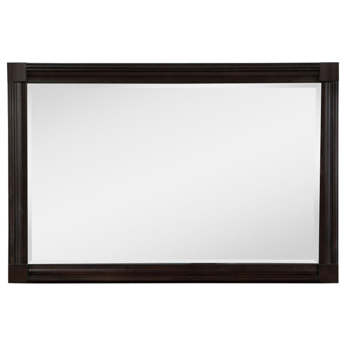 Andover - Dresser Mirror - Dark Oak – Mirrors by Coaster Fine Furniture at Furniture Wholesale Plus , Nashville furniture store