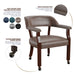 Tournament - Arm Chair With Casters - Premium Arm Chairs from Steve Silver Furniture - Just $199! Shop now at Furniture Wholesale Plus  We are the best furniture store in Nashville, Hendersonville, Goodlettsville, Madison, Antioch, Mount Juliet, Lebanon, Gallatin, Springfield, Murfreesboro, Franklin, Brentwood
