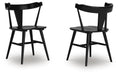 Gretlynn - Dining Room Side Chair (Set of 2) - Black – Chair Sets by Signature Design by Ashley® at Furniture Wholesale Plus , Nashville furniture store
