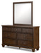 Danabrin - Dresser And Mirror - Brown – Dresser & Mirror by Signature Design by Ashley® at Furniture Wholesale Plus , Nashville furniture store