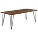 Neve - Live Edge Dining Table - Gray Sheesham – Dining Tables by CoasterEssence at Furniture Wholesale Plus , Nashville furniture store