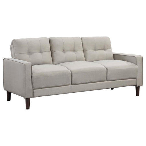 Bowen - Upholstered Track Arm Tufted Sofa – Stationary Sofas by Coaster Fine Furniture at Furniture Wholesale Plus , Nashville furniture store