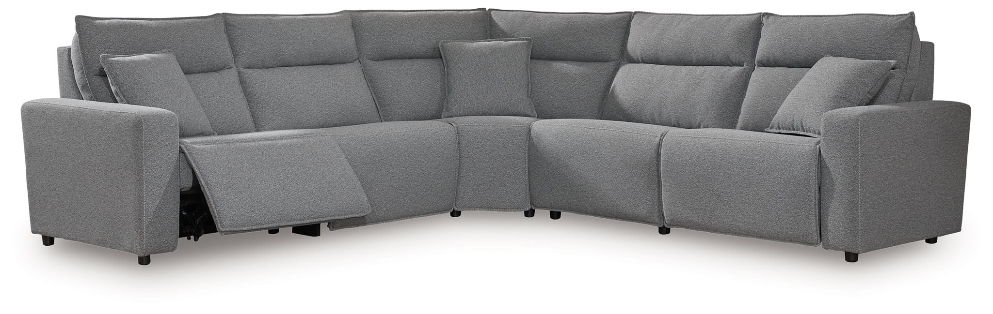 ModMax II - Salt And Pepper - Reclining Sectional – Reclining Sectionals by Signature Design by Ashley® at Furniture Wholesale Plus , Nashville furniture store