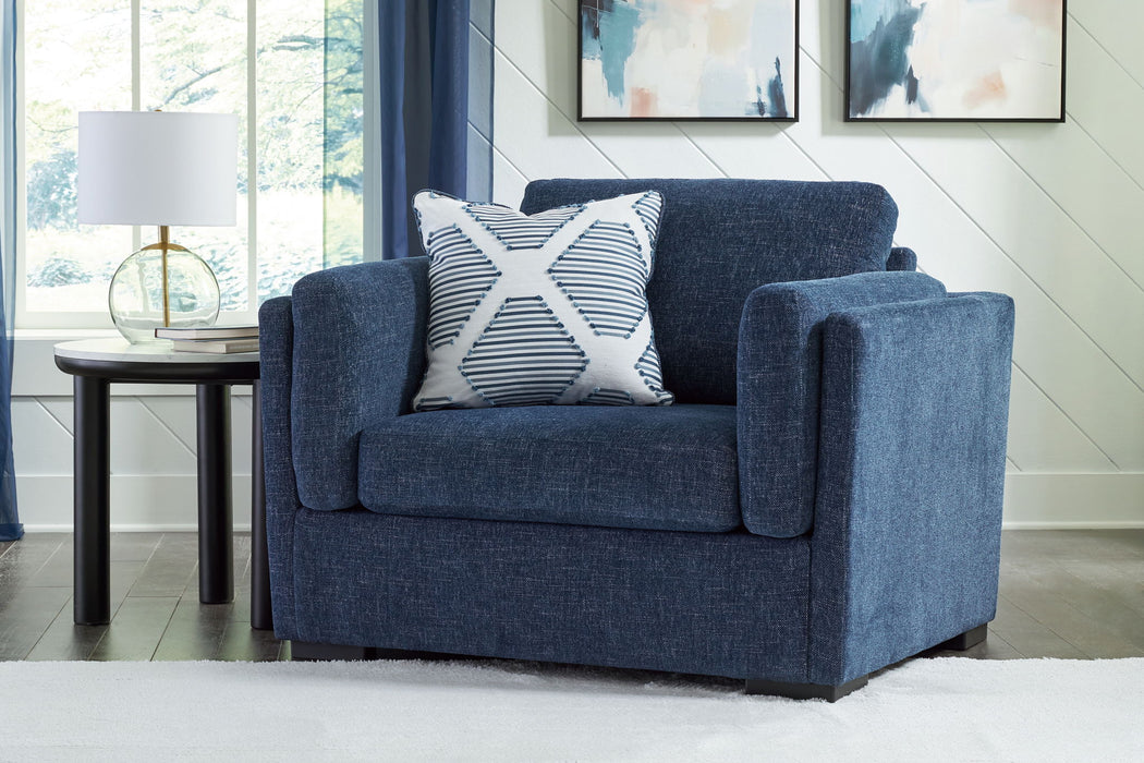 Evansley - Living Room Set – Stationary Chair & Ottoman by Benchcraft® at Furniture Wholesale Plus , Nashville furniture store