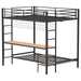 Campus - Metal Workstation Bunk Bed – Bunk Beds by Coaster Fine Furniture at Furniture Wholesale Plus , Nashville furniture store