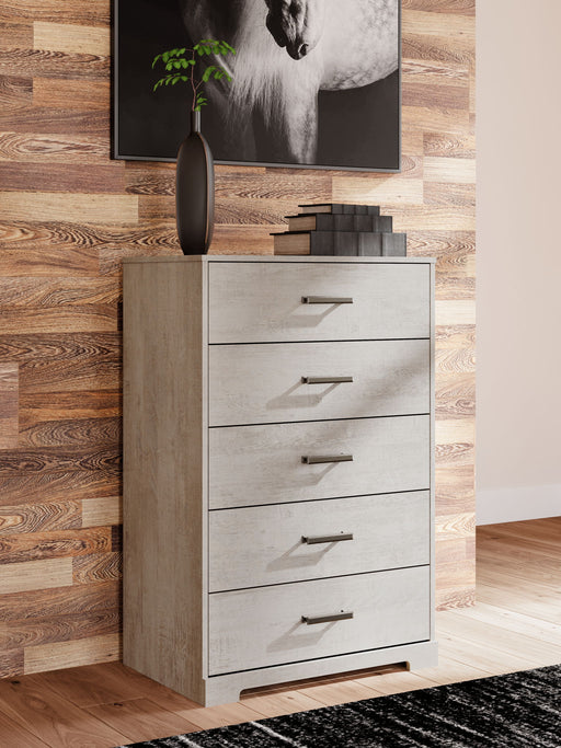 Shawburn - Five Drawer Chest - Gray – Accent Chests by Signature Design by Ashley® at Furniture Wholesale Plus , Nashville furniture store